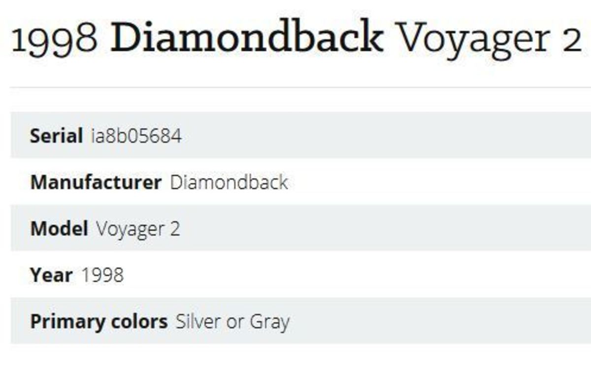 Diamondback Voyager 2