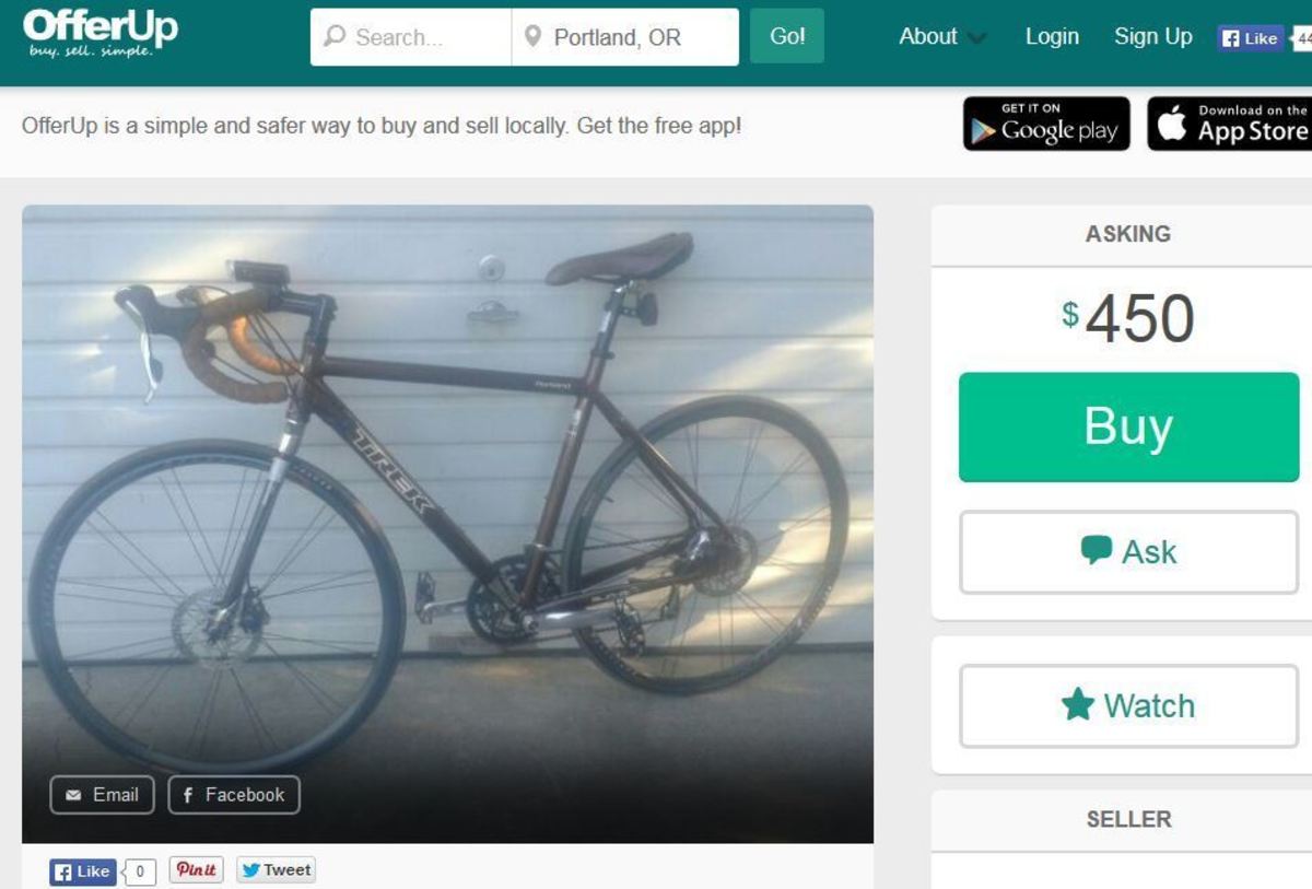 Stolen 2007 Trek Portland