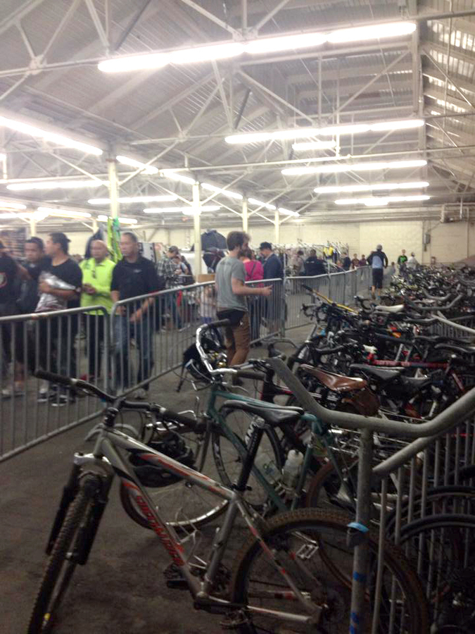 Bike Valet at the SF Bike Expo