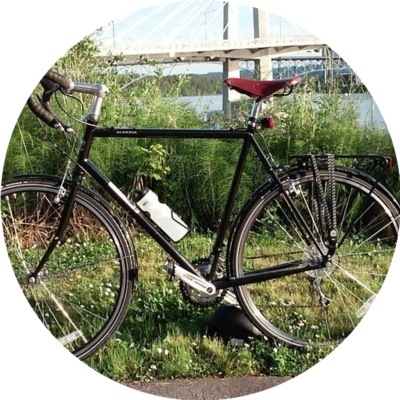 Photo of recovered bike