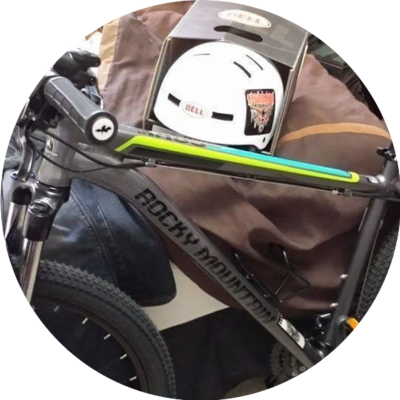 Photo of recovered bike