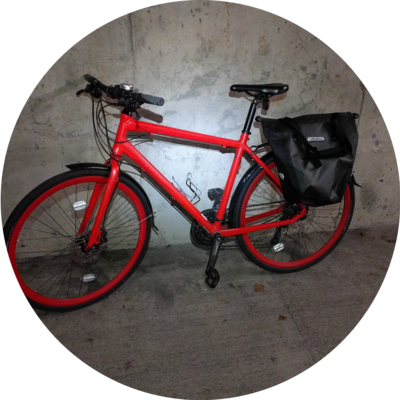 Photo of recovered bike