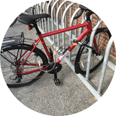 Photo of recovered bike