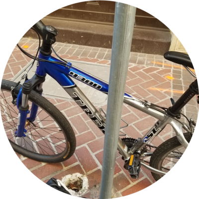Photo of recovered bike