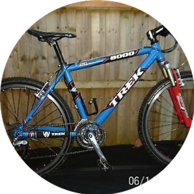 Photo of recovered bike