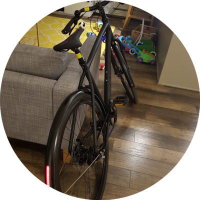 Photo of recovered bike