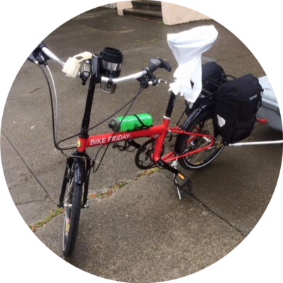 Photo of recovered bike