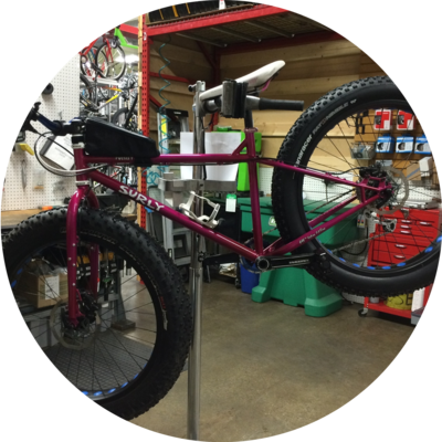 Photo of recovered bike