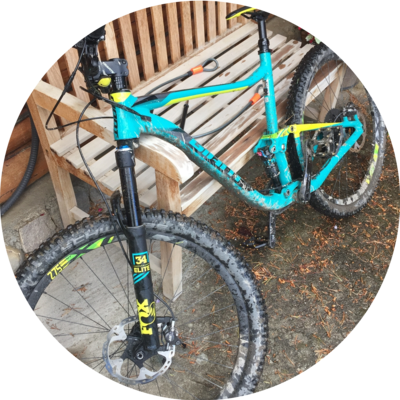 Photo of recovered bike