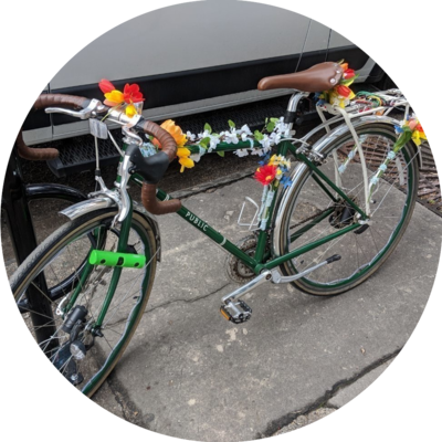 Photo of recovered bike