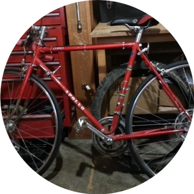 Photo of recovered bike