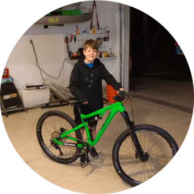 Photo of recovered bike