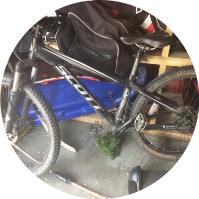 Photo of recovered bike