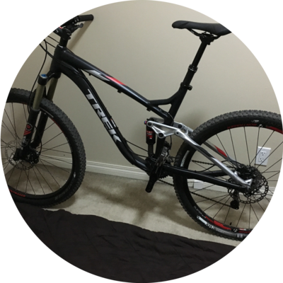 Photo of recovered bike