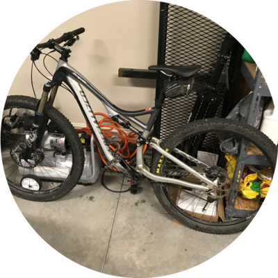 Photo of recovered bike