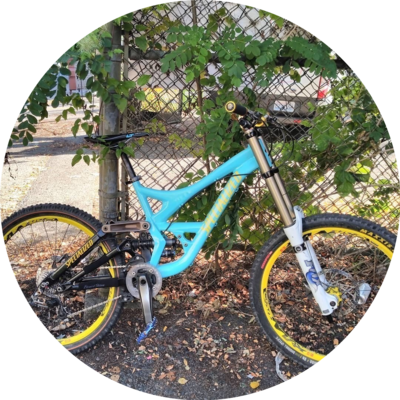 Photo of recovered bike