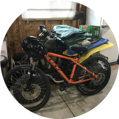 Photo of recovered bike