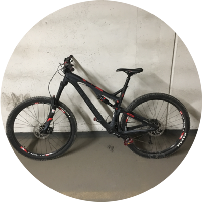 Photo of recovered bike