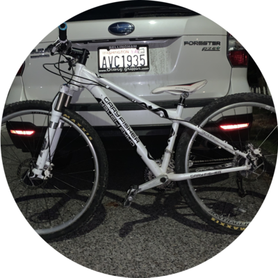 Photo of recovered bike