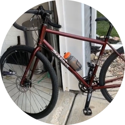 Photo of recovered bike