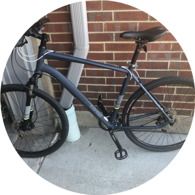 Photo of recovered bike