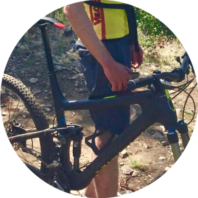 Photo of recovered bike