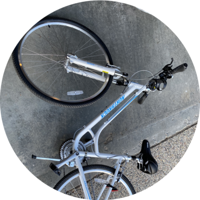 Photo of recovered bike