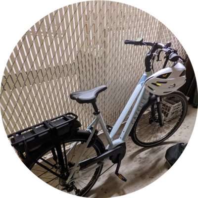 Photo of recovered bike