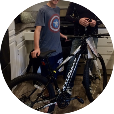 Photo of recovered bike