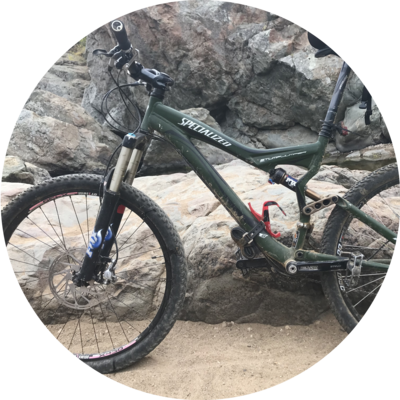 Photo of recovered bike