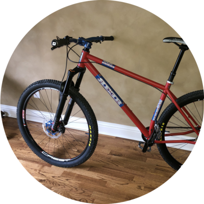 Photo of recovered bike