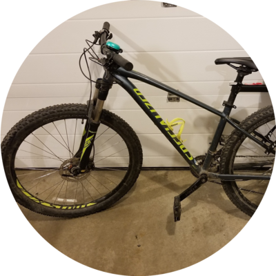 Photo of recovered bike