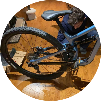 Photo of recovered bike