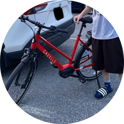 Photo of recovered bike