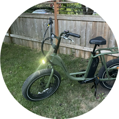 Photo of recovered bike