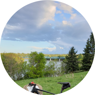 Photo of recovered bike