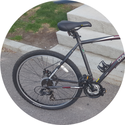 Photo of recovered bike