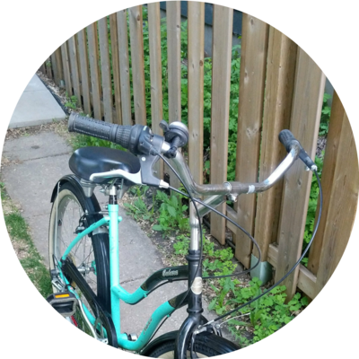 Photo of recovered bike