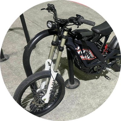 Photo of recovered bike