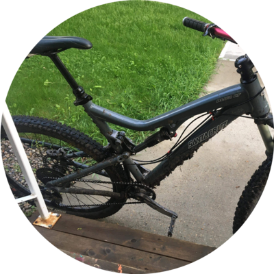 Photo of recovered bike