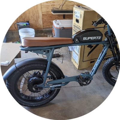 Photo of recovered bike