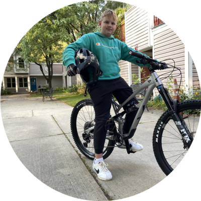 Photo of recovered bike