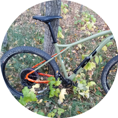 Photo of recovered bike