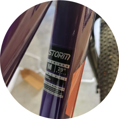 Photo of recovered bike