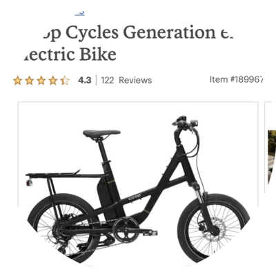 Photo of recovered bike