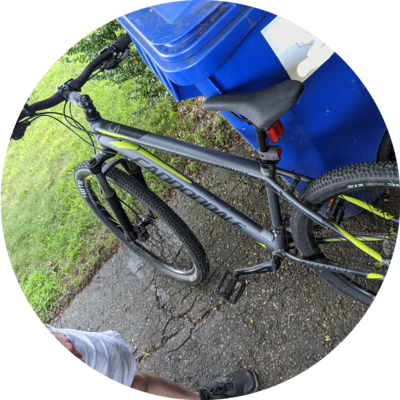 Photo of recovered bike