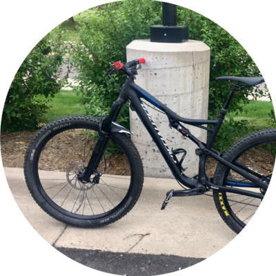 Photo of recovered bike