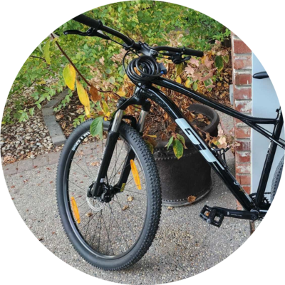 Photo of recovered bike