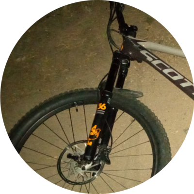 Photo of recovered bike