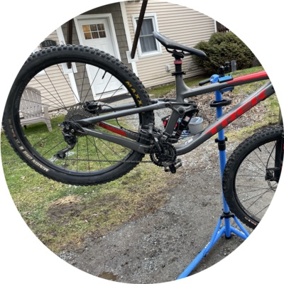 Photo of recovered bike